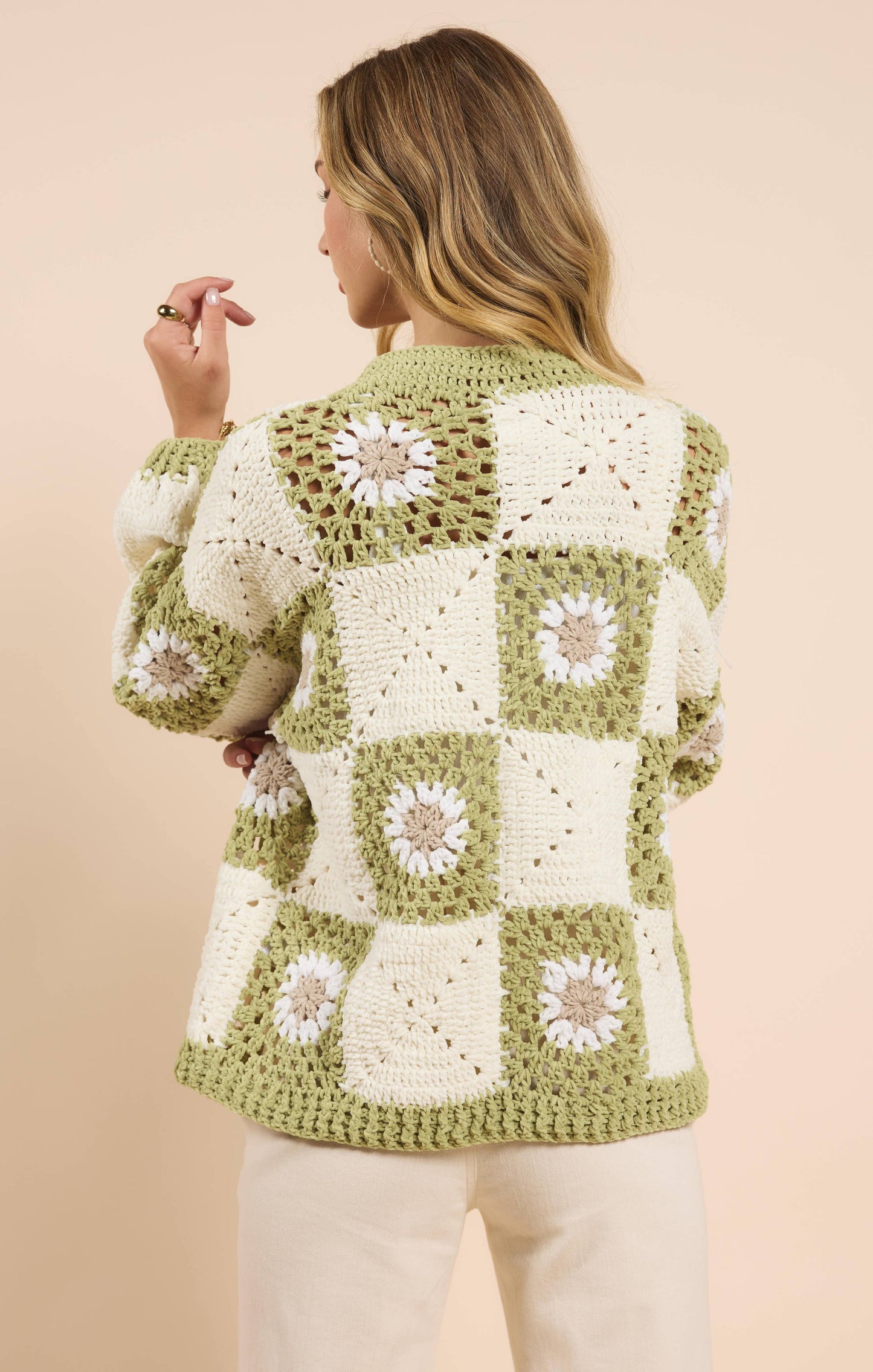 Daisy Crochet Cardigan