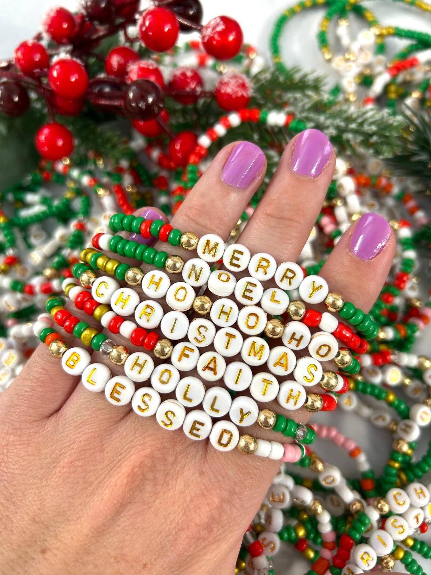 Christmas Bracelets