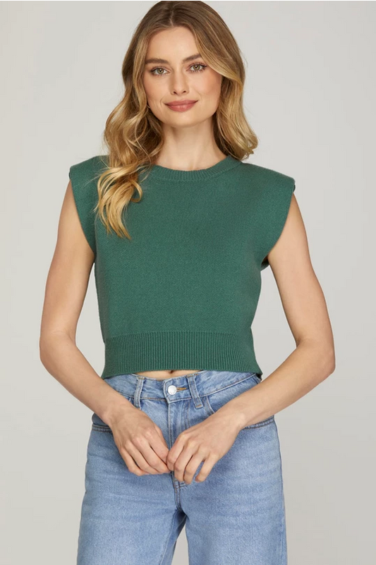 Lauren Favorite Sweater (Slate Green)