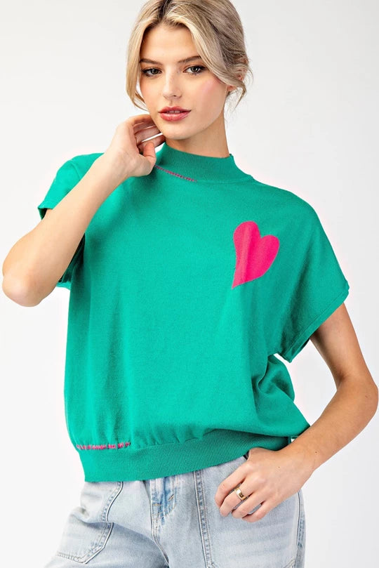 Cross My Heart Sweater Top