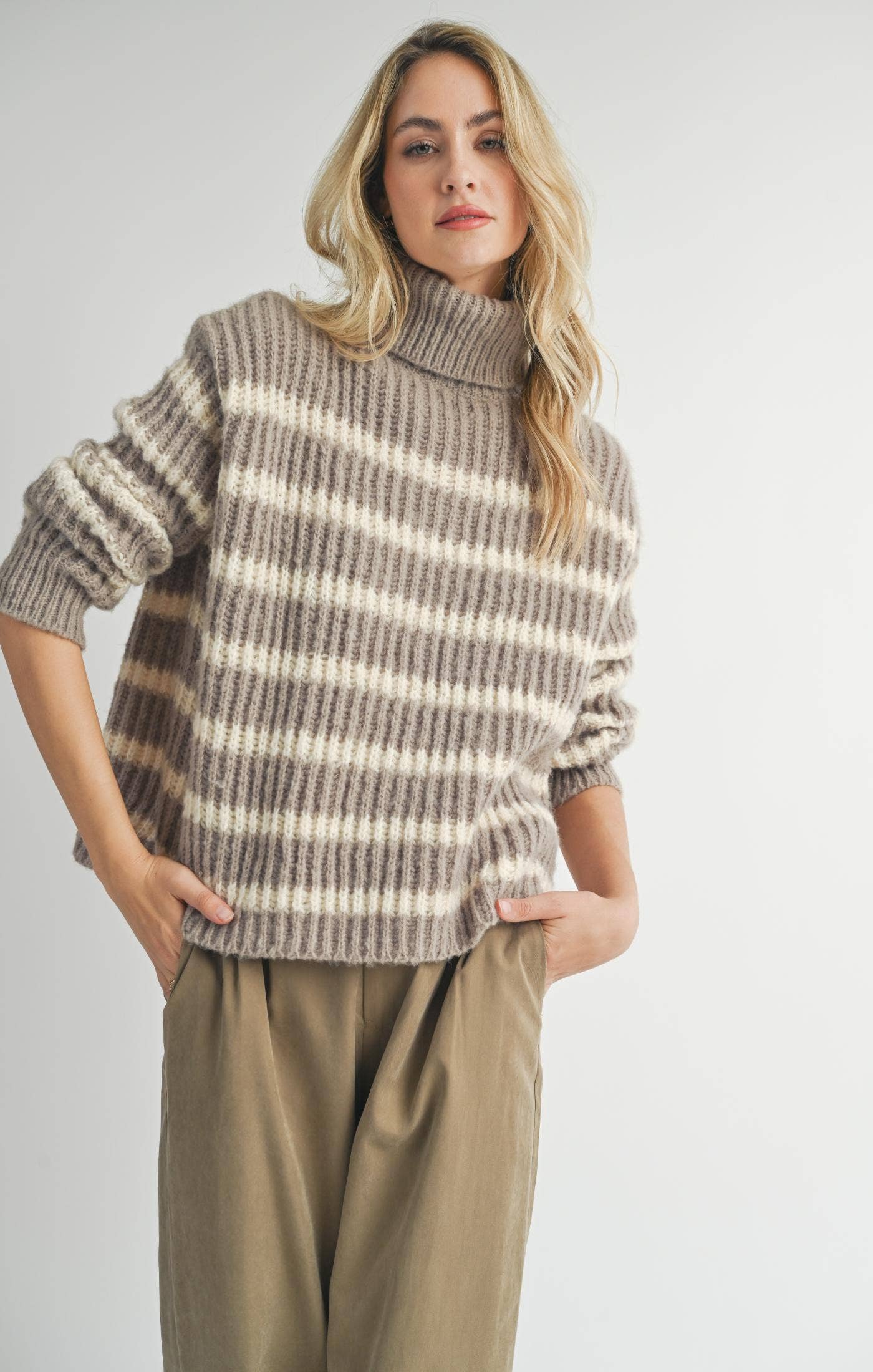 Aki Striped Sweater