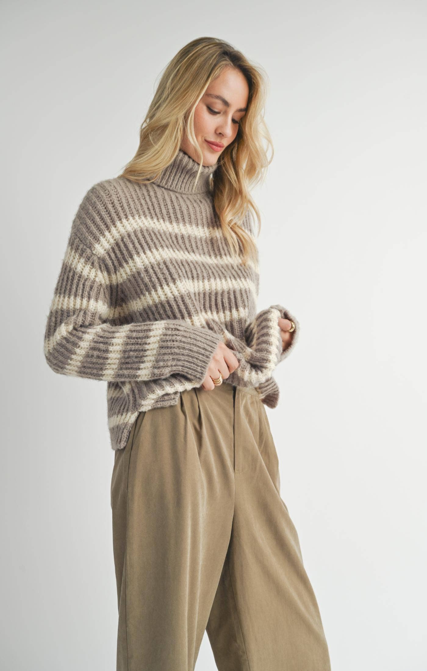 Aki Striped Sweater