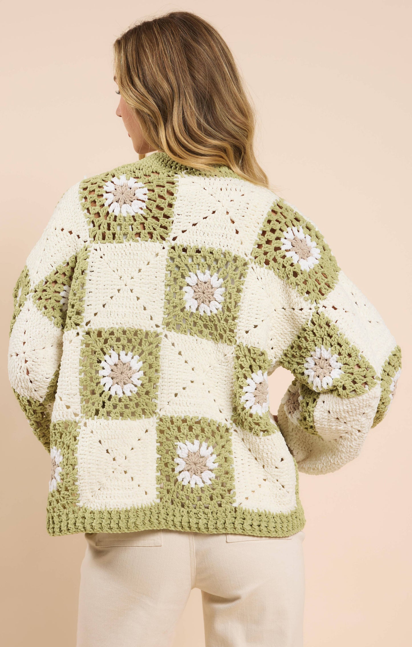 Daisy Crochet Cardigan